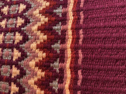 Tapis Peachy Burgundy
