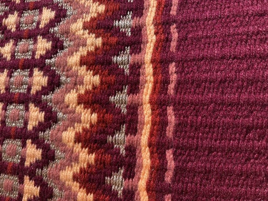 Tapis Peachy Burgundy